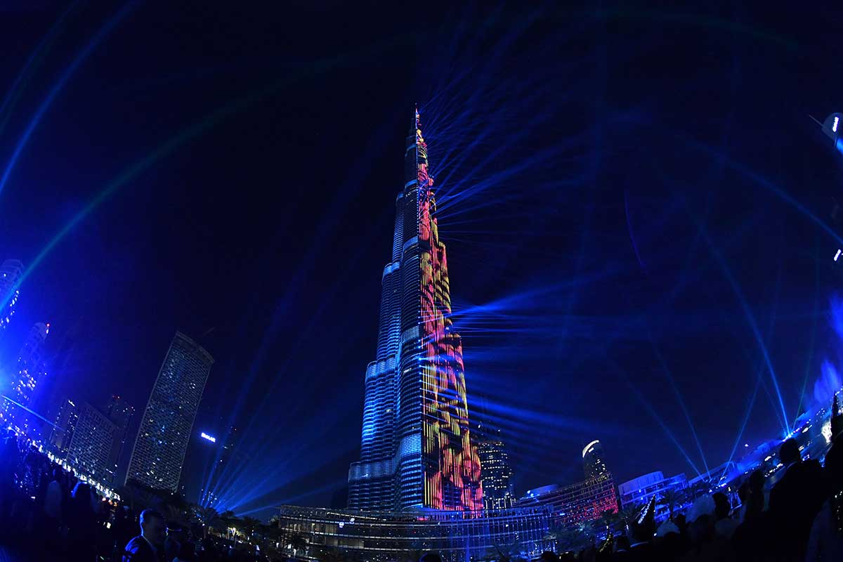 Stedord Nogle gange nogle gange Betaling Burj Khalifa's NYE light show to take place again this week - Arabian  Business