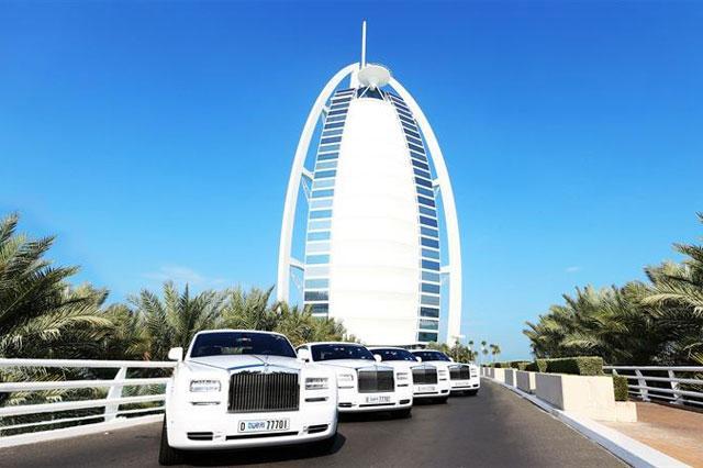 Burj Al Arab Rolls Royce Fleet
