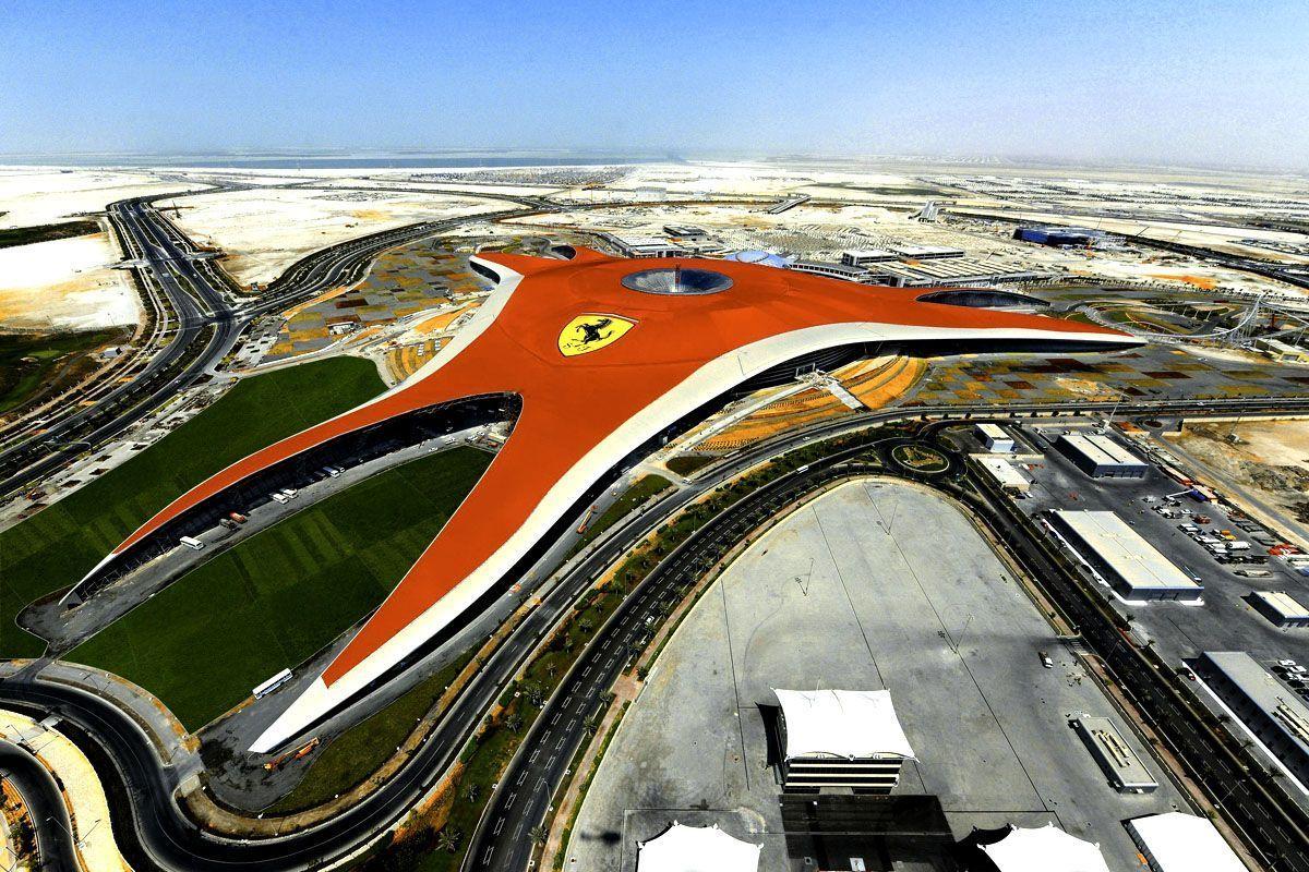 The first sideways drop in history will be included on a new rollercoaster at Ferrari World Abu Dhabi.