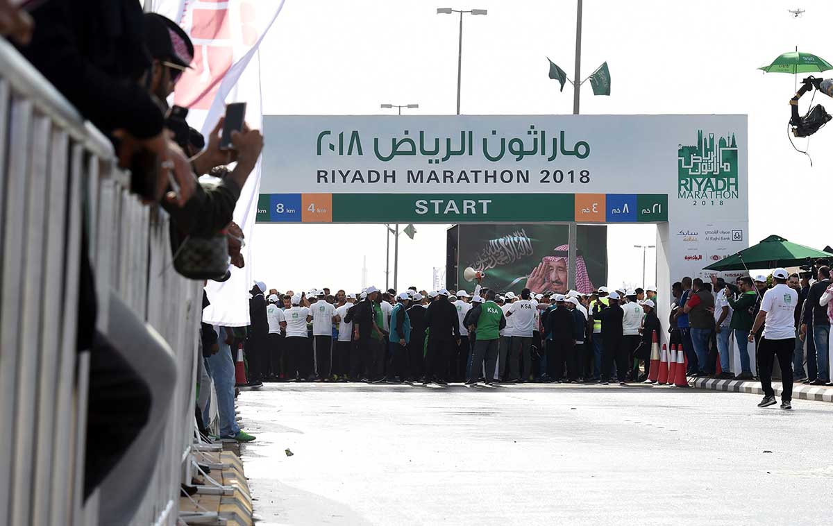 Riyadh hosts first international halfmarathon Arabian Business