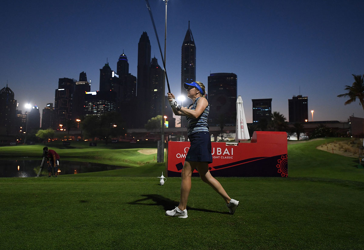 Gallery: World's first professional day-night golf tournament in Dubai ...