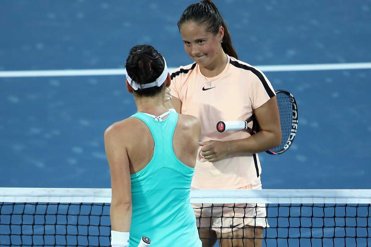 In pictures: Opening day of WTA women's Dubai Duty Free Tennis