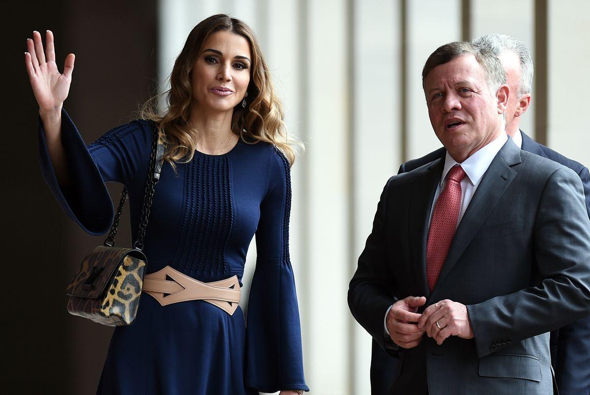 In pictures: King Abdullah II and Queen Rania of Jordan are in ...
