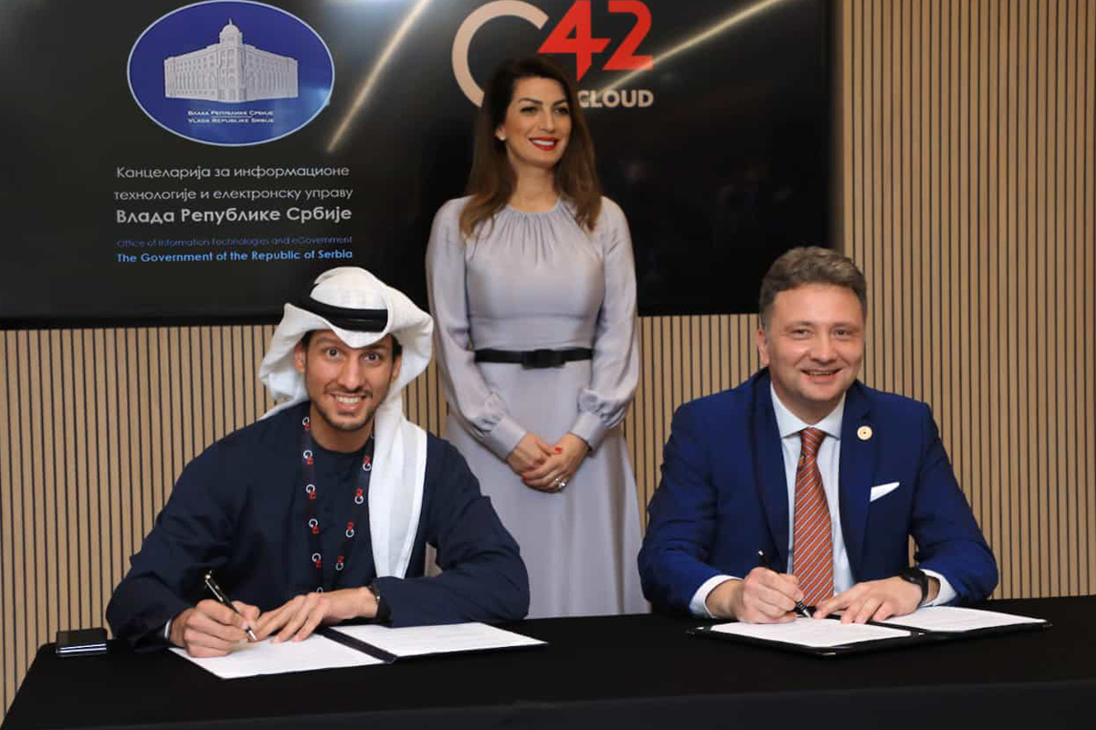 Abu Dhabi's G42 Cloud inks MoU with Serbia for joint development of AI and cloud computing solutions