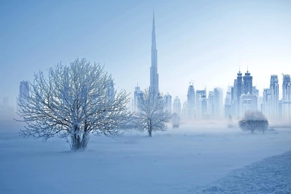 Snow in UAE? Dubai NFT artist reimagines country, bases artwork on