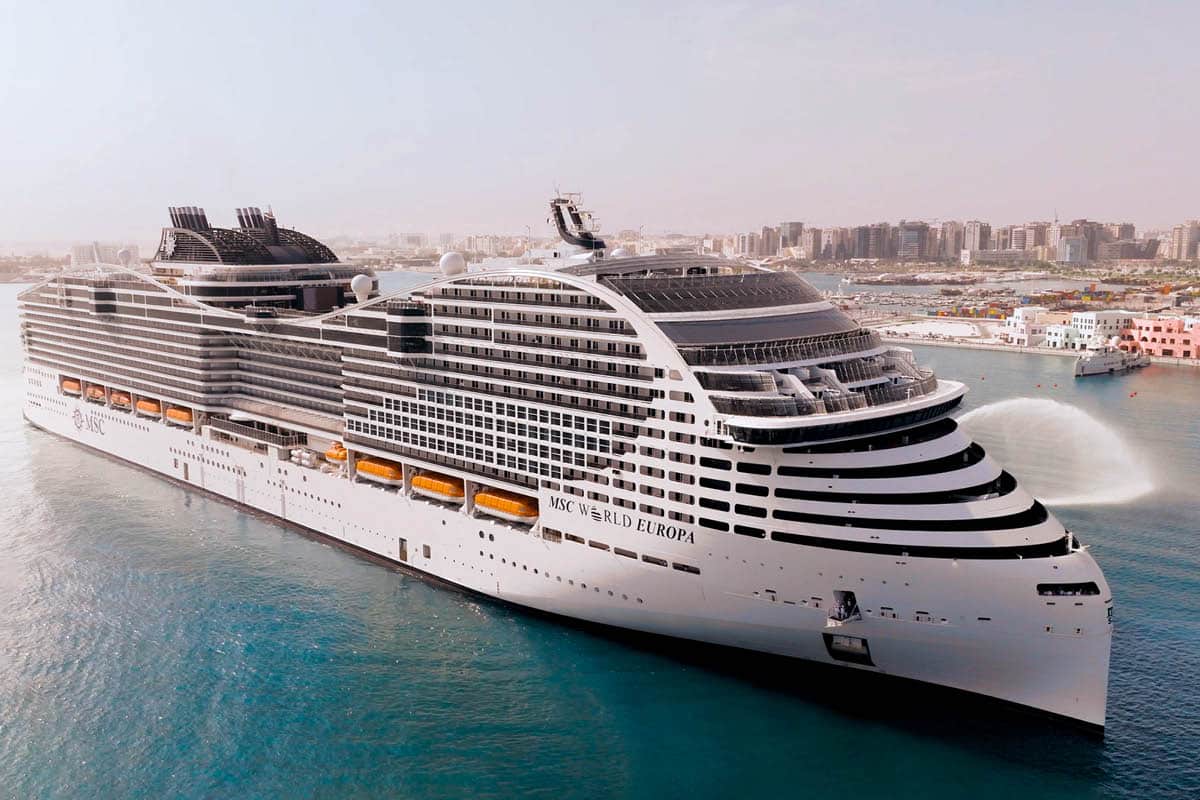 cruise ship in doha