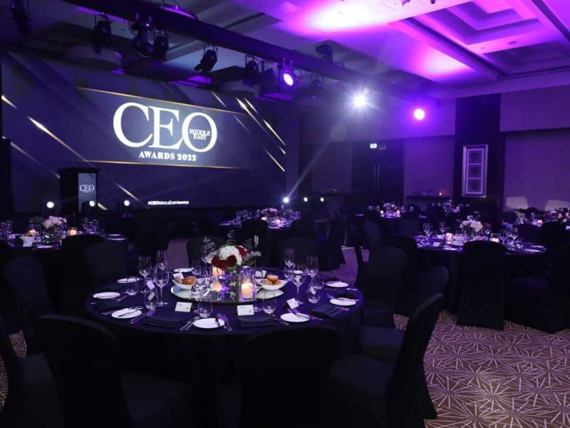 CEO Middle East announces 2022 executives of the year at gala event