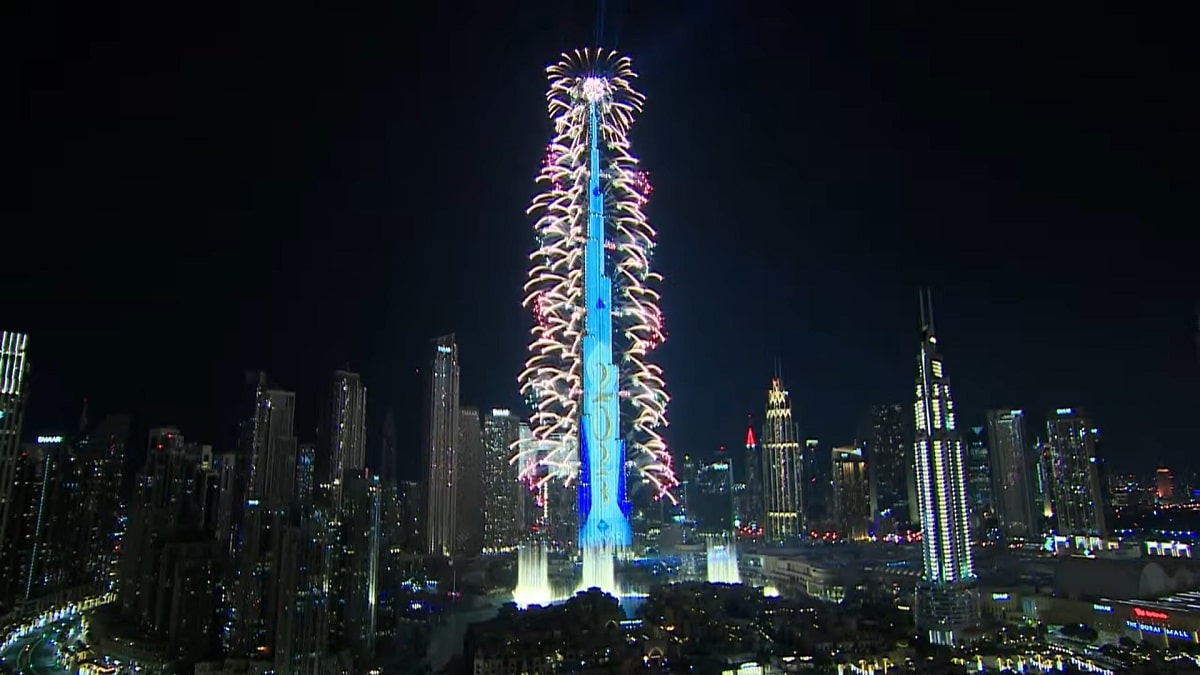 New Year's Eve 2023 in UAE: Watch fireworks at Dubai's Burj