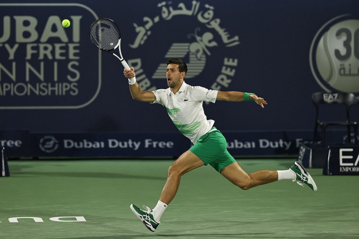 Novak Djokovic - Post Match Interview - R1 - Dubai Duty Free