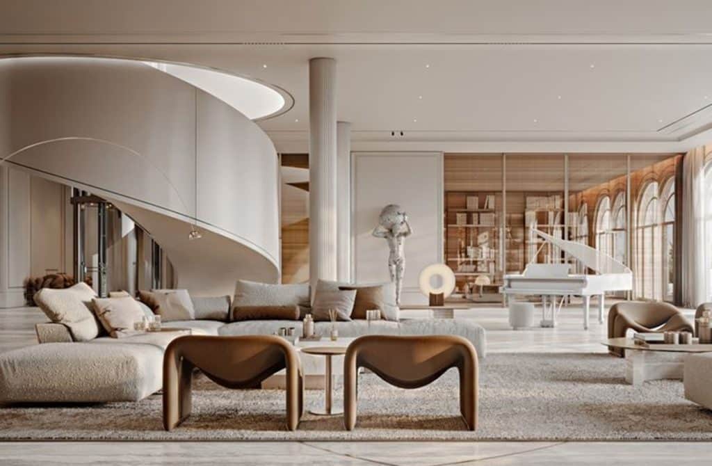 dubai raffles palm jumeirah penthouse