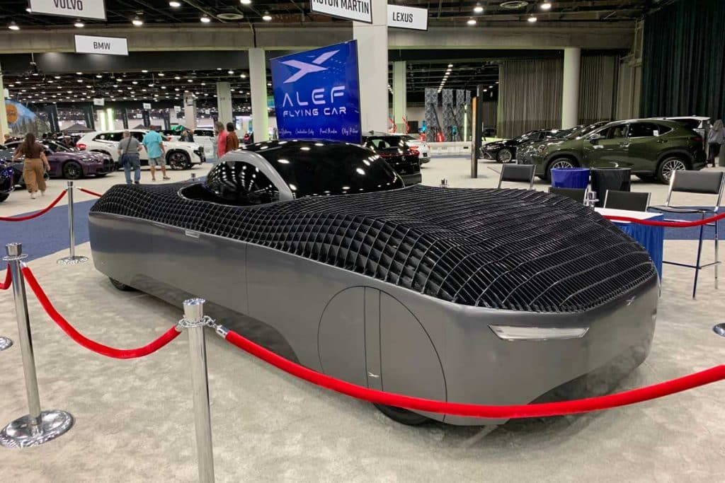 Alef “Model A” is a Low Speed Vehicle (LSV) which has legal speed and other limitations in most states. The assumption is that, if a driver needs a faster route, a driver will use Alef’s flight capabilities.