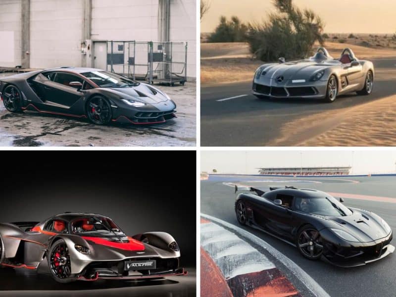Dubai luxury auction to sell off ultra-rare $3.5m supercars and $400,000 UAE watch