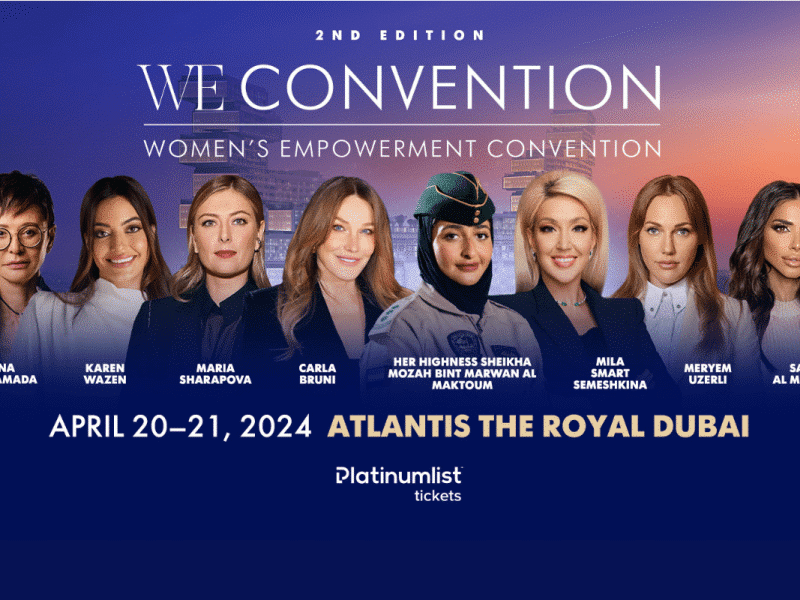 Maria Sharapova and Carla Bruni to headline 2024 WE Convention Dubai