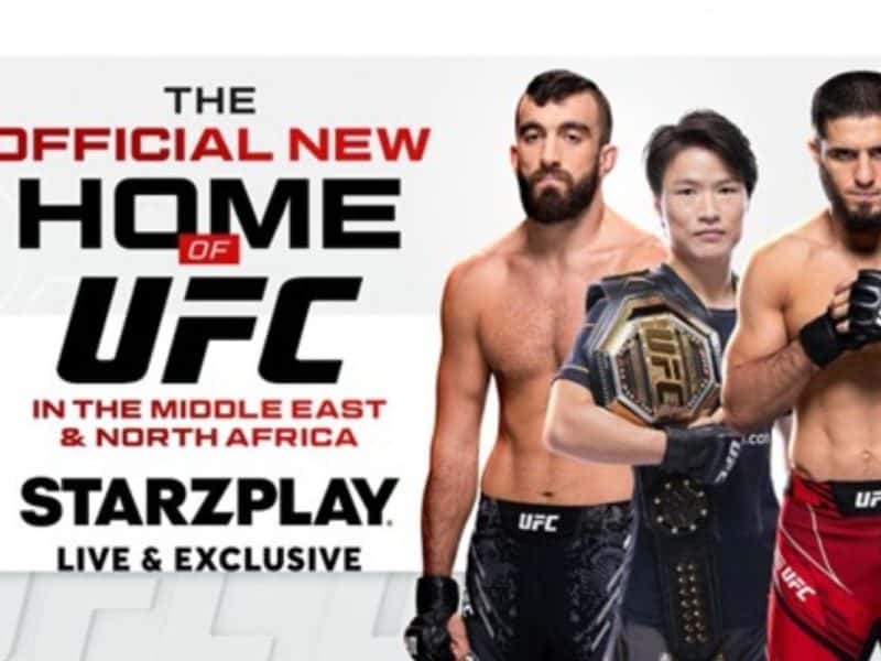 UFC strikes new broadcast deal with STARZPLAY MENA