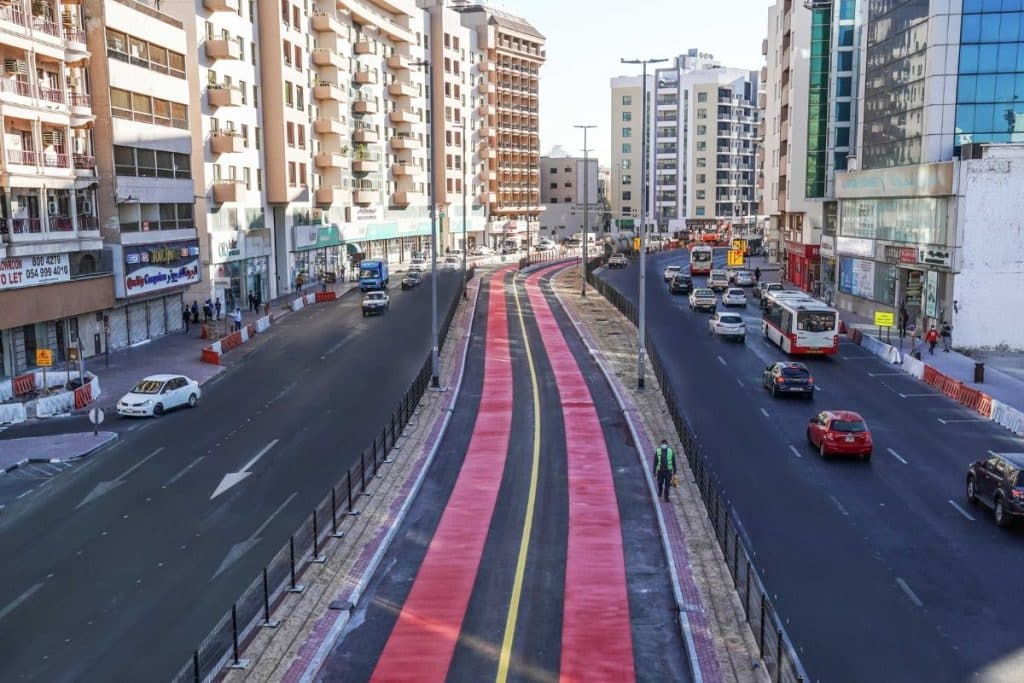 Dubai's RTA announces dedicated lanes for buses, taxis