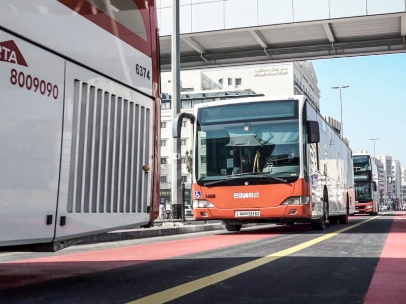 Dubai’s RTA announces dedicated lanes for buses, taxis