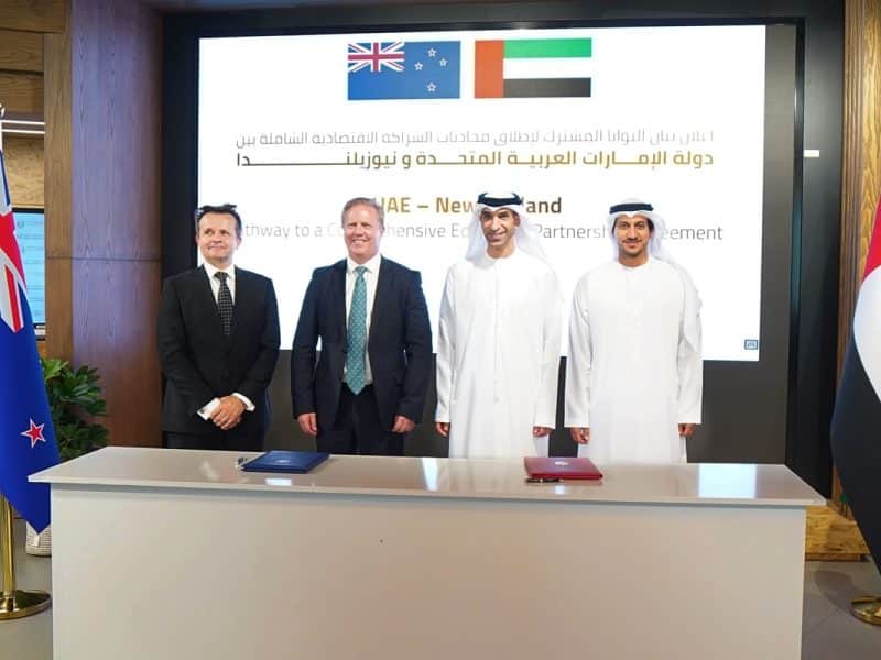 UAE and New Zealand launch CEPA negotiations to boost $765m trade