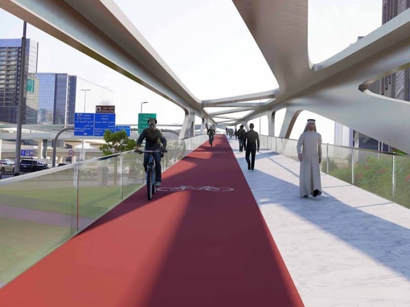 Dubai announces 13.5km cycle track with new bridges over Sheikh Zayed Road and Al Khail Road
