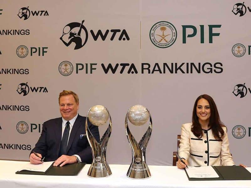 PIF signs agreement to become women’s tennis ranking’s naming partner