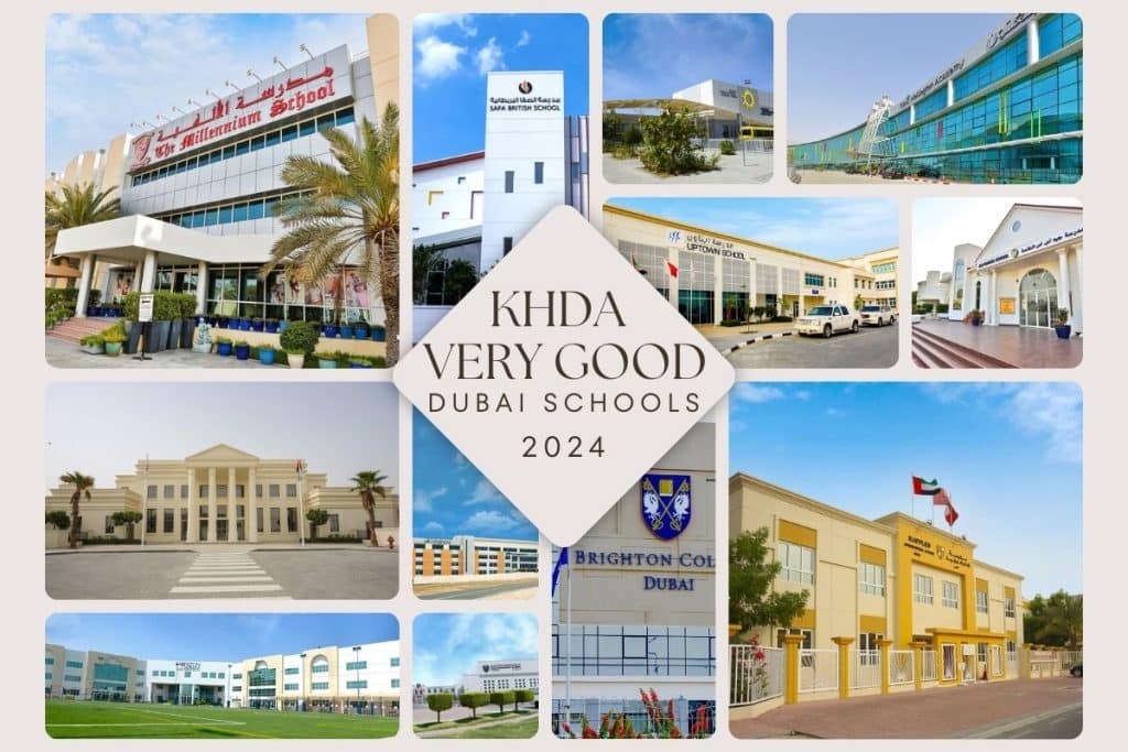 Very Good schools in Dubai KHDA inspections 2024