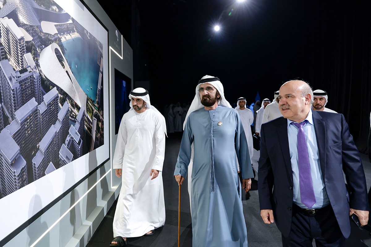 Dubai Ruler Sheikh Mohammed reviews plans for Azizi Developments
