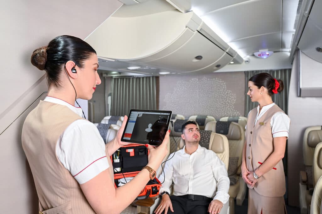 Emirates new 'telemedicine station' features HD video conferencing
