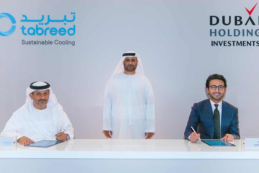 Tabreed's joint venture with Dubai Holding Investments