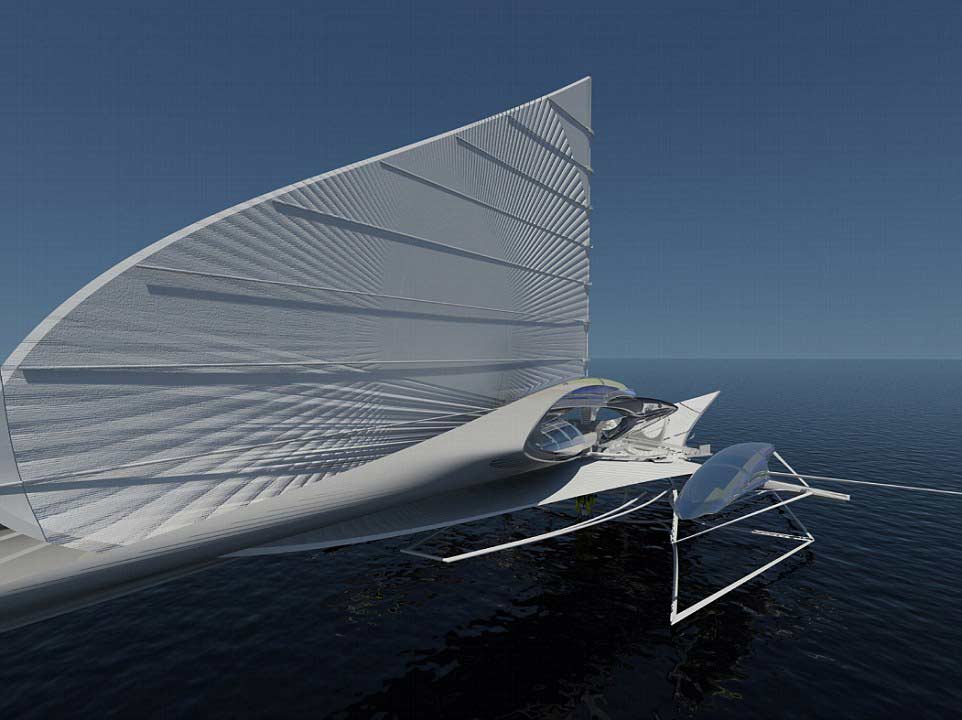 solar arch for yacht
