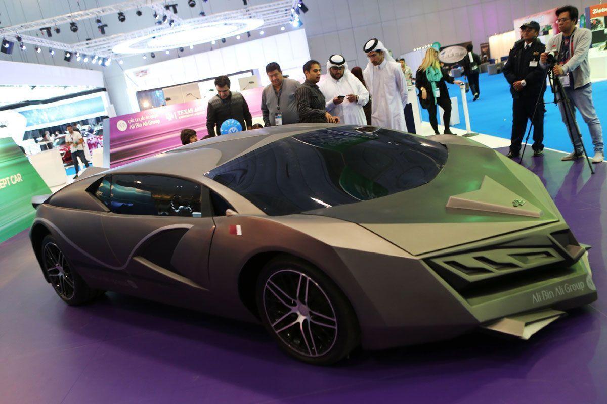 In pictures Qatar’s first concept sports car Arabianbusiness