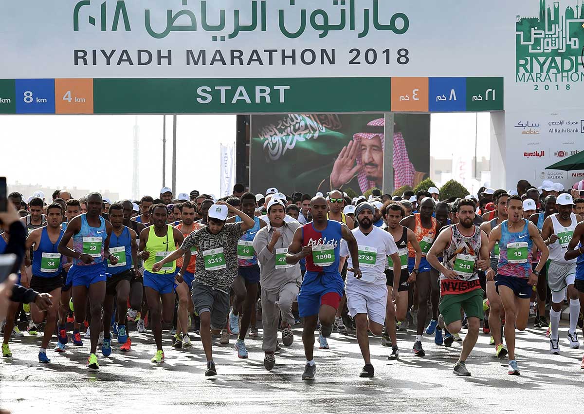 In pictures First Riyadh International Half Marathon Arabianbusiness