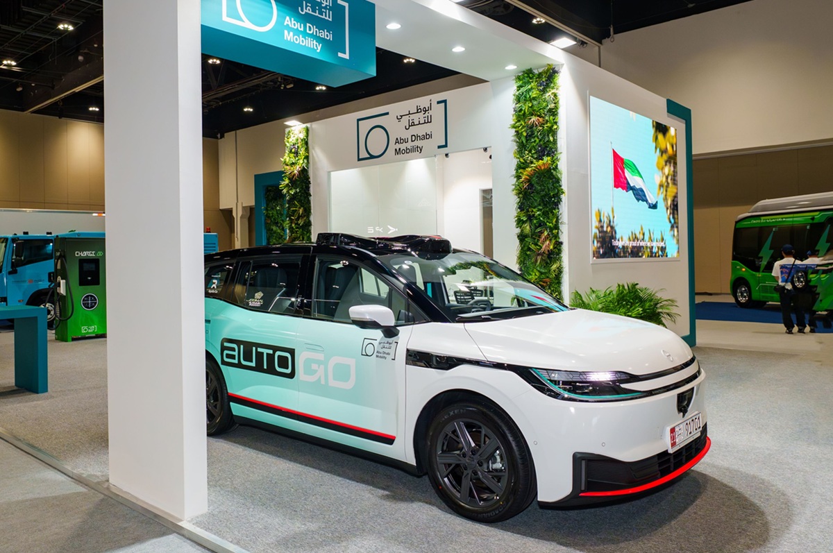 Abu Dhabi robot taxi autogo