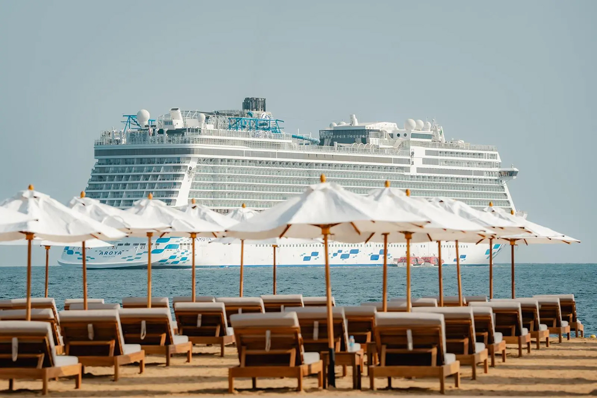 Cruise Saudi private island development north of Jeddah