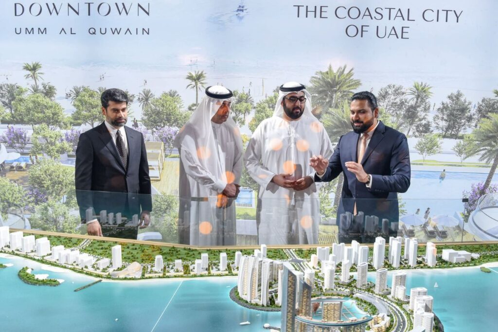 Crown Prince of Umm Al Qaiwain launches Downtown UAQ- Coastal city within city