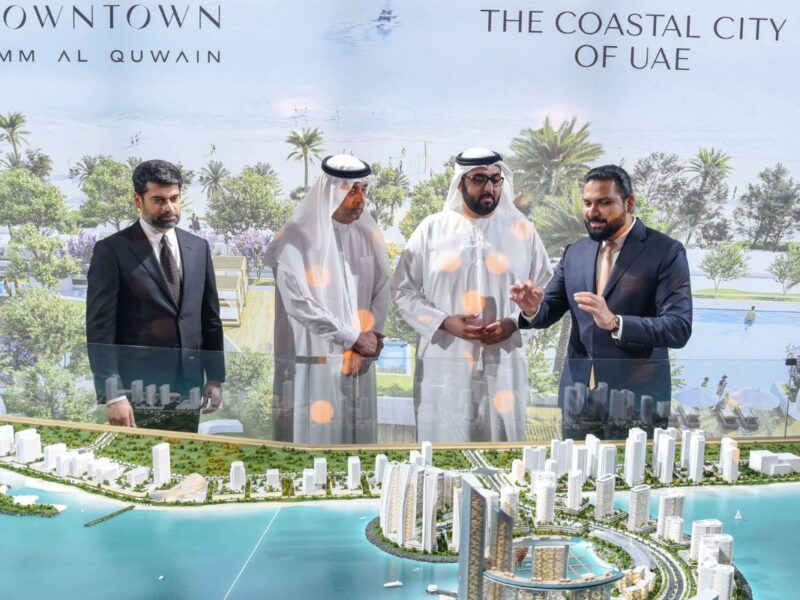 Crown Prince of Umm Al Qaiwain launches Downtown UAQ- Coastal city within city
