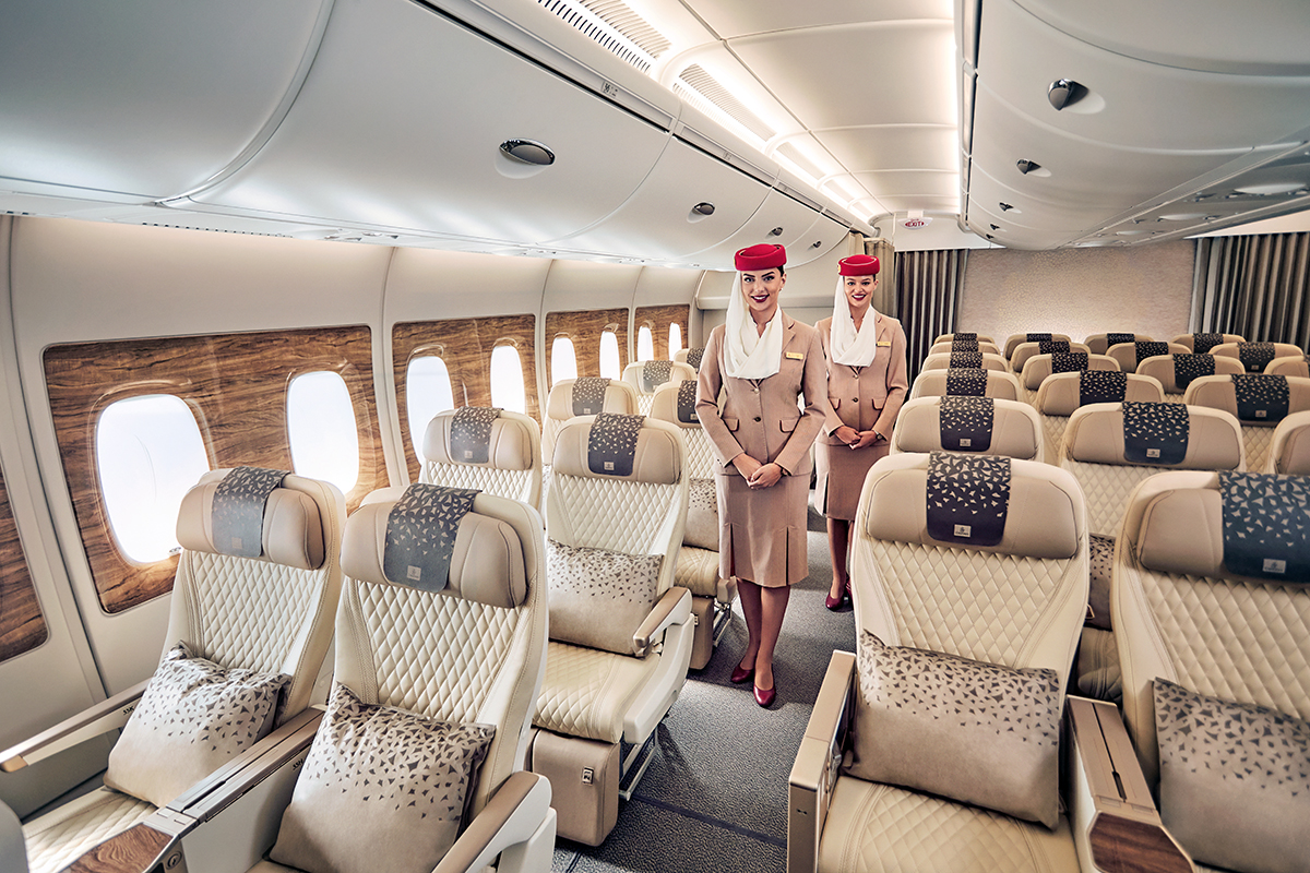 Premium Economy Emirates A380