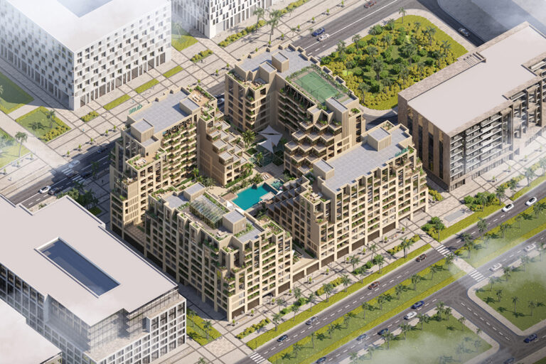 QUBE Development's Arisha Terraces in Dubai Studio City