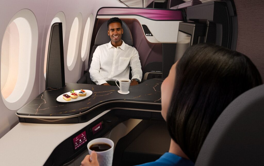 Qatar airways Qsuite 