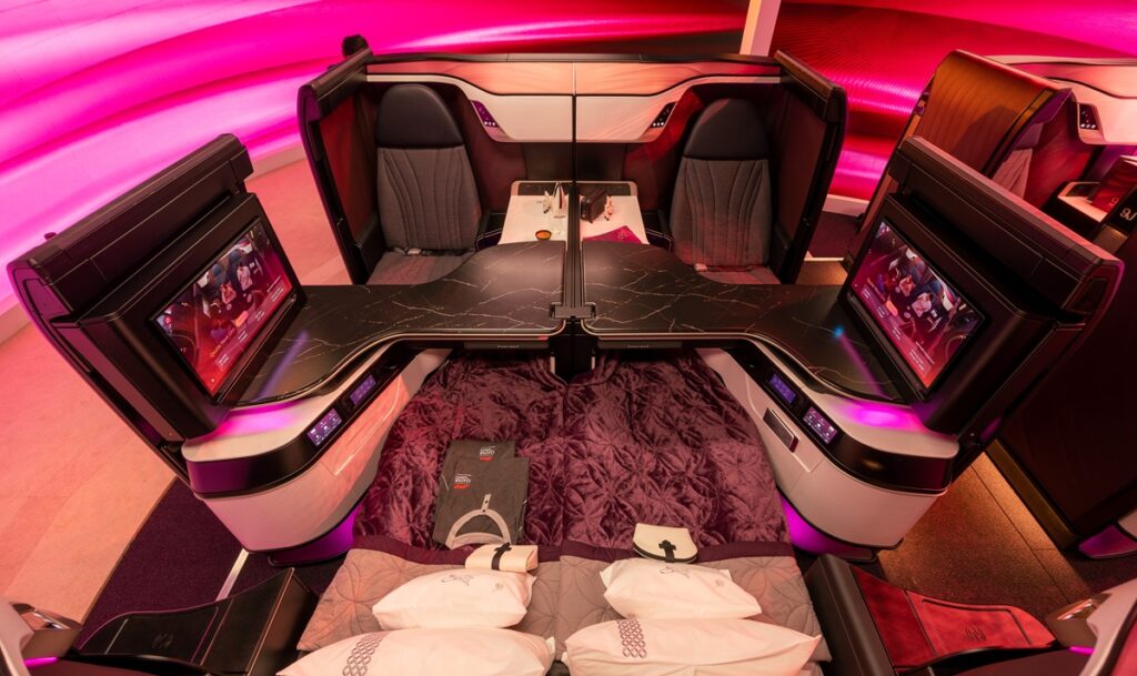 Qatar airways Qsuite 