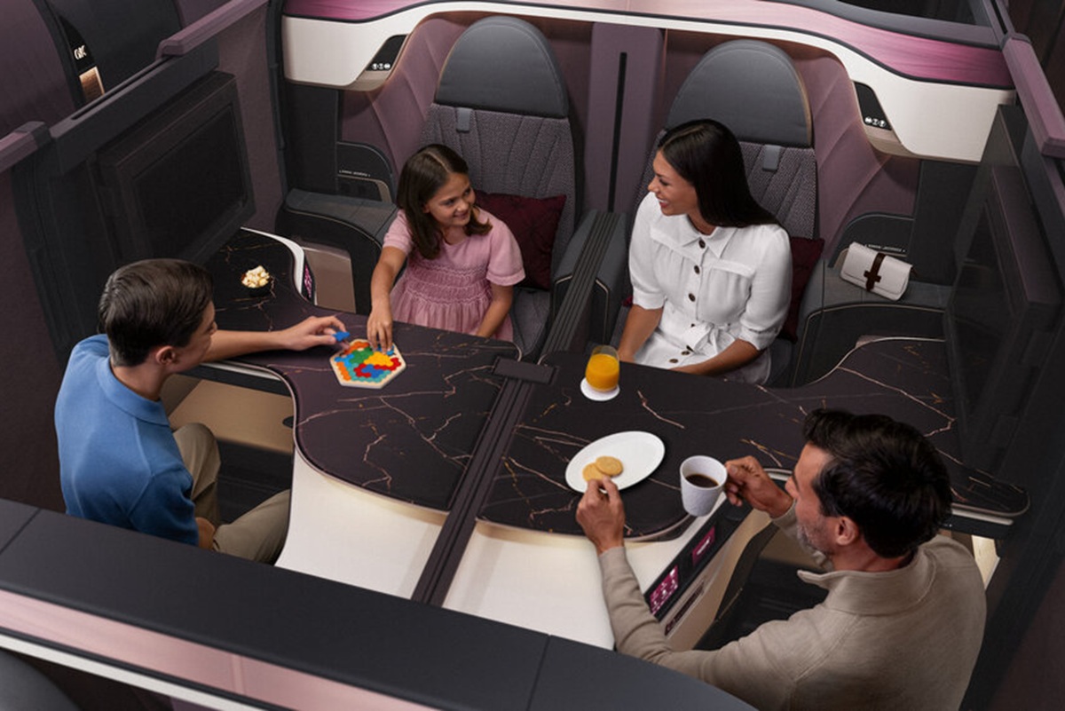 Qatar airways Qsuite