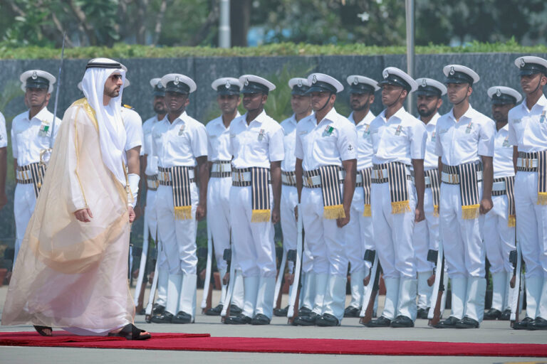 Sheikh Hamdan's historic visit to India