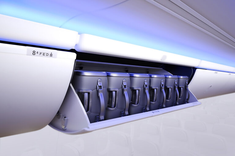 flydubai Boeing Space Bins
