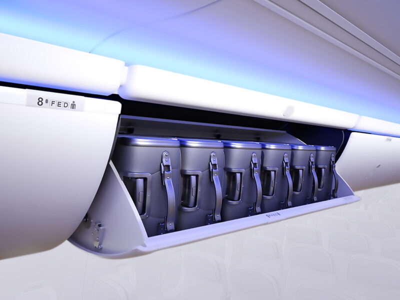 flydubai Boeing Space Bins