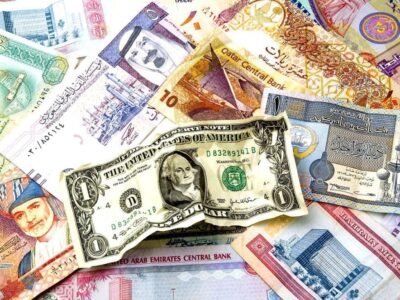 US tariffs GCC currencies trade dollar UAE Saudi