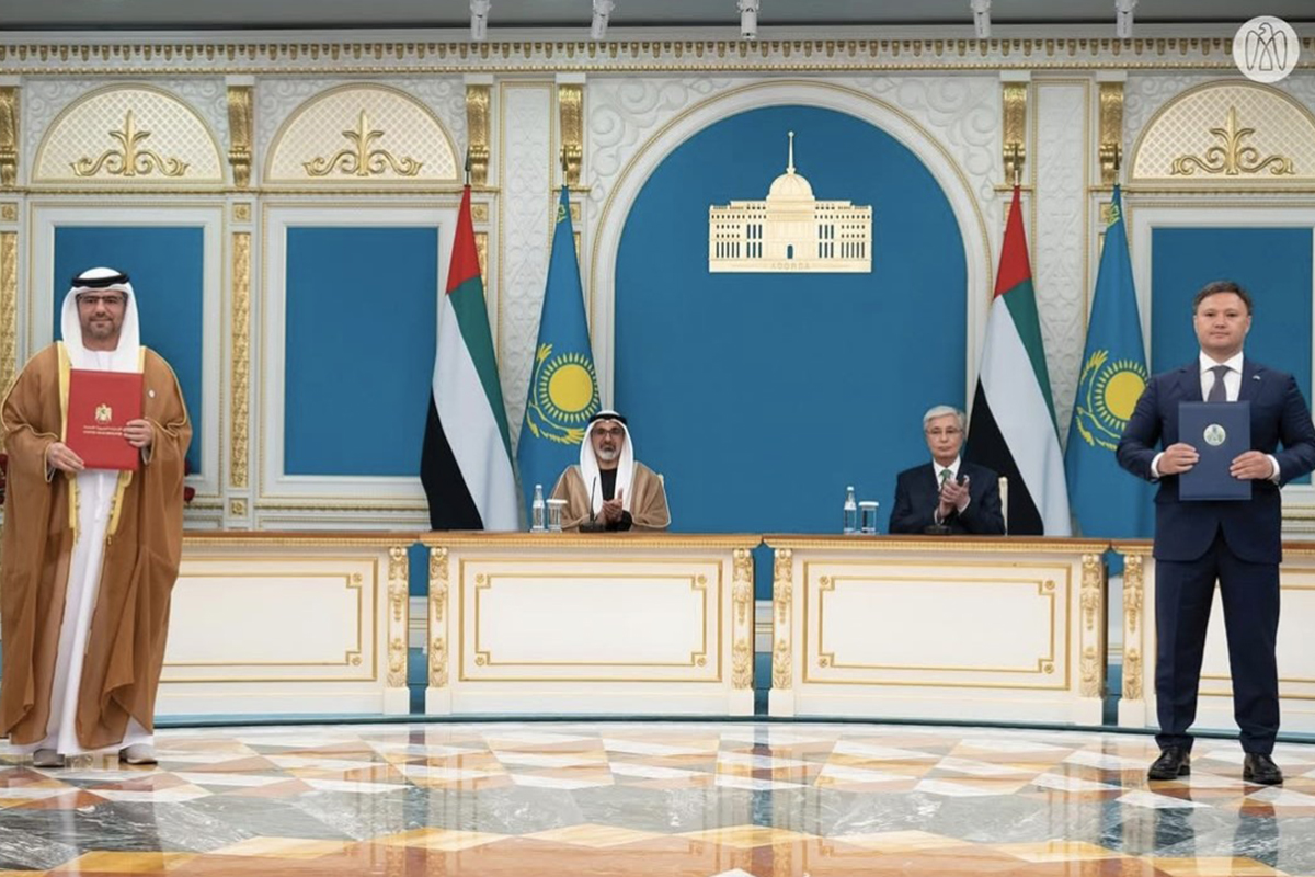 AD Ports Group and Kazakhstan MoU