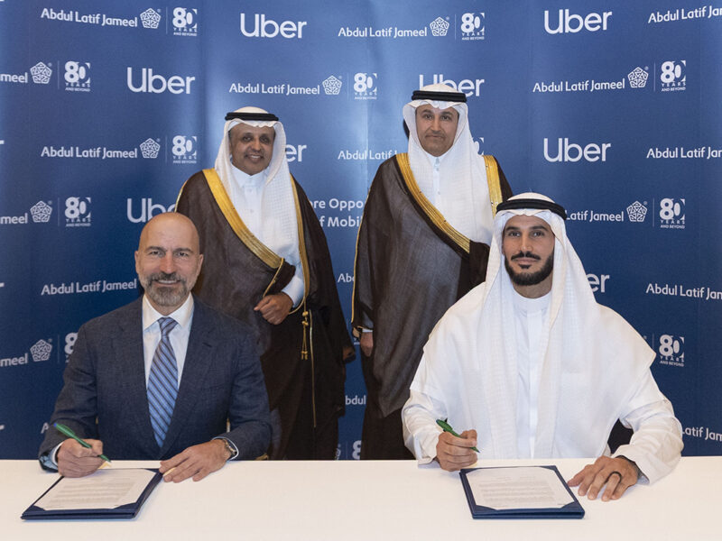 Uber and Abdul Latif Jameel partnership