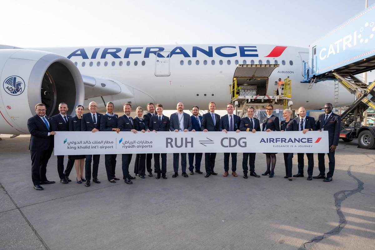 Air France Inaugurates Riyadh–Paris Flights