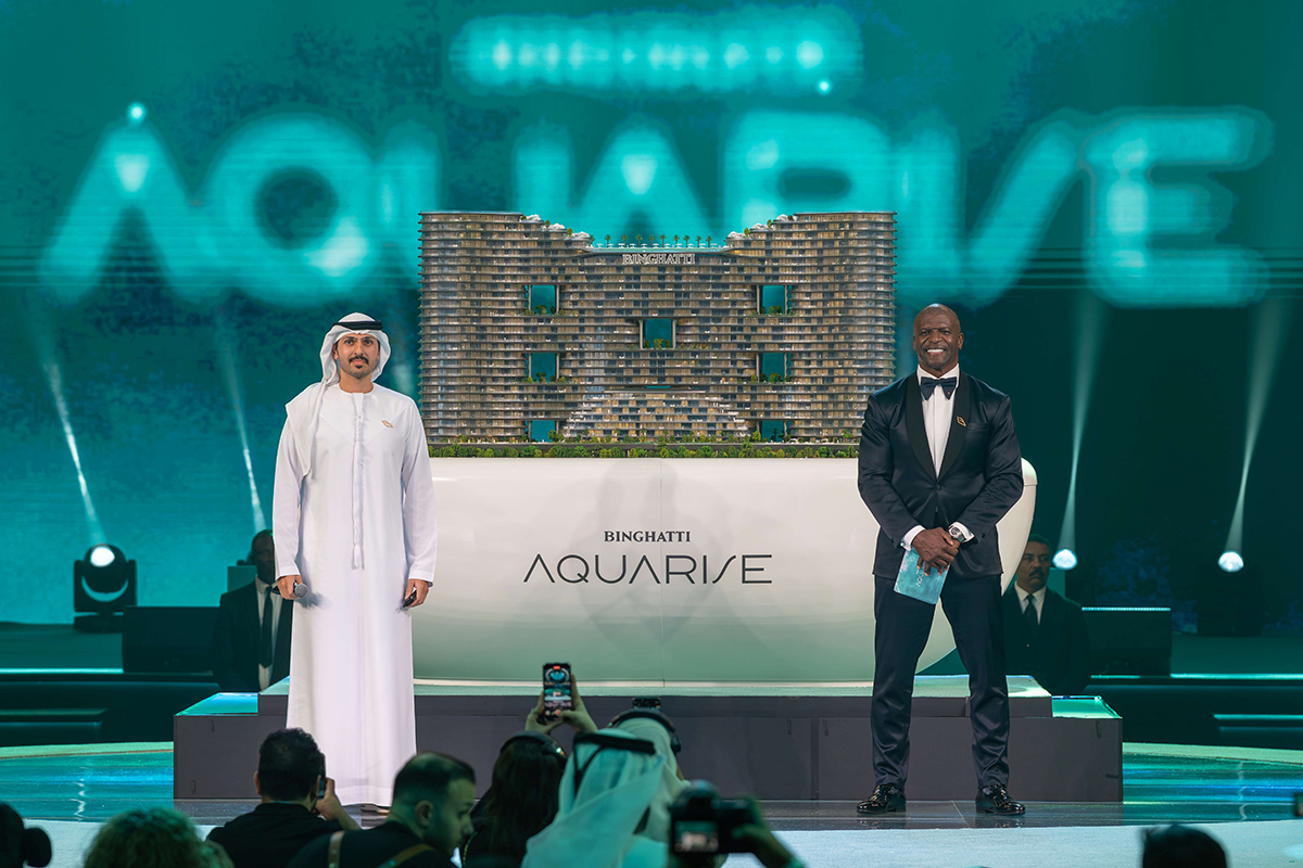 Binghatti Aquarise’s launch event