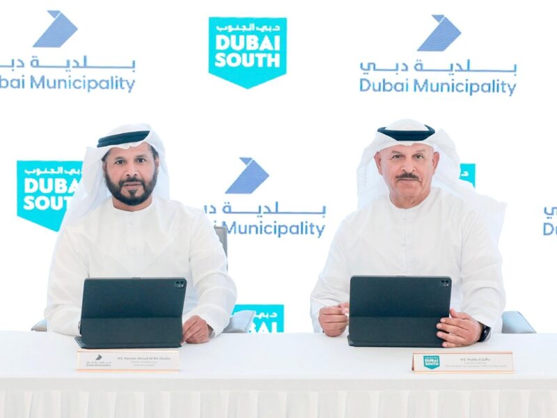Dubai South Dubai Municipality drain storm flood