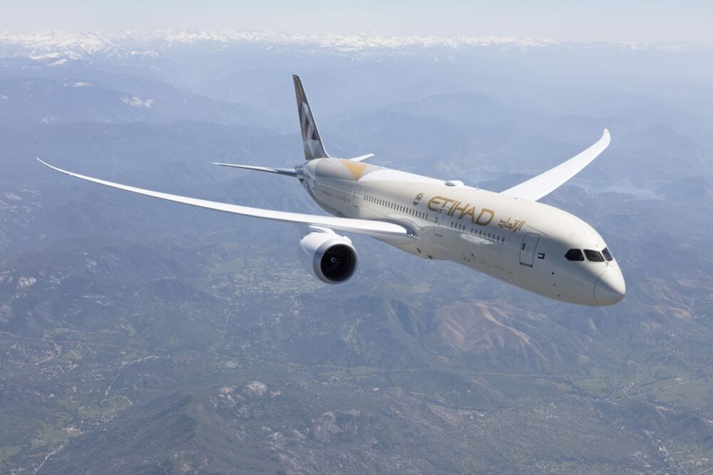 Etihad Airways Boeing