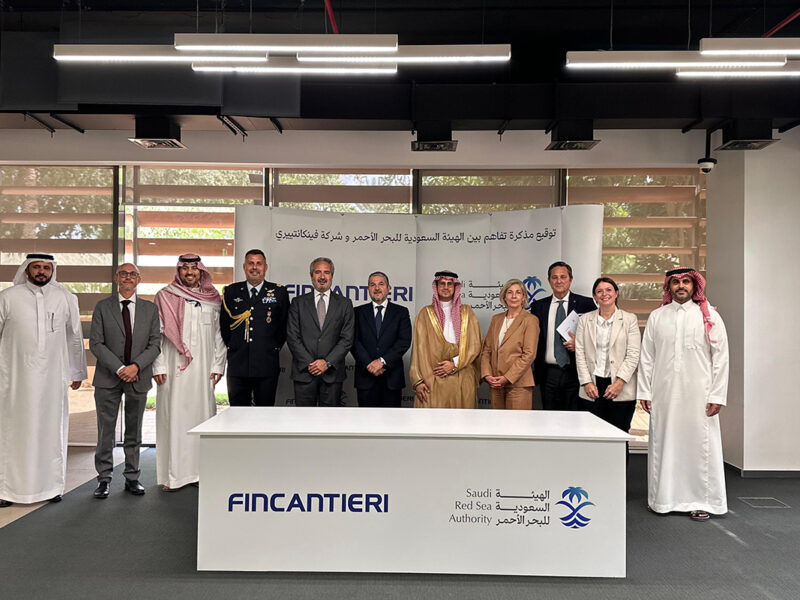 Fincantieri to Support Saudi Red Sea Tourism